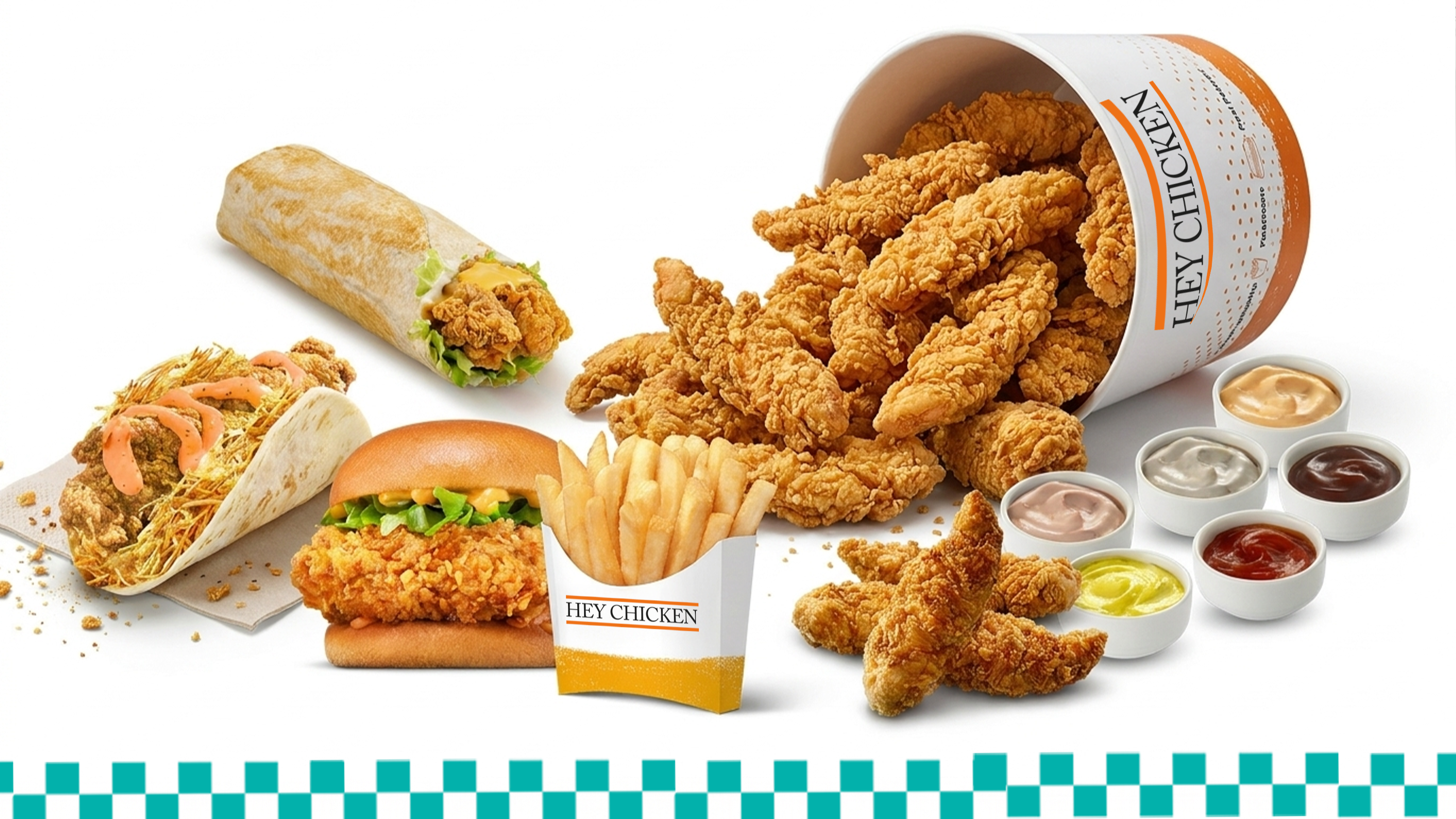 Hey Chicken vendor logo