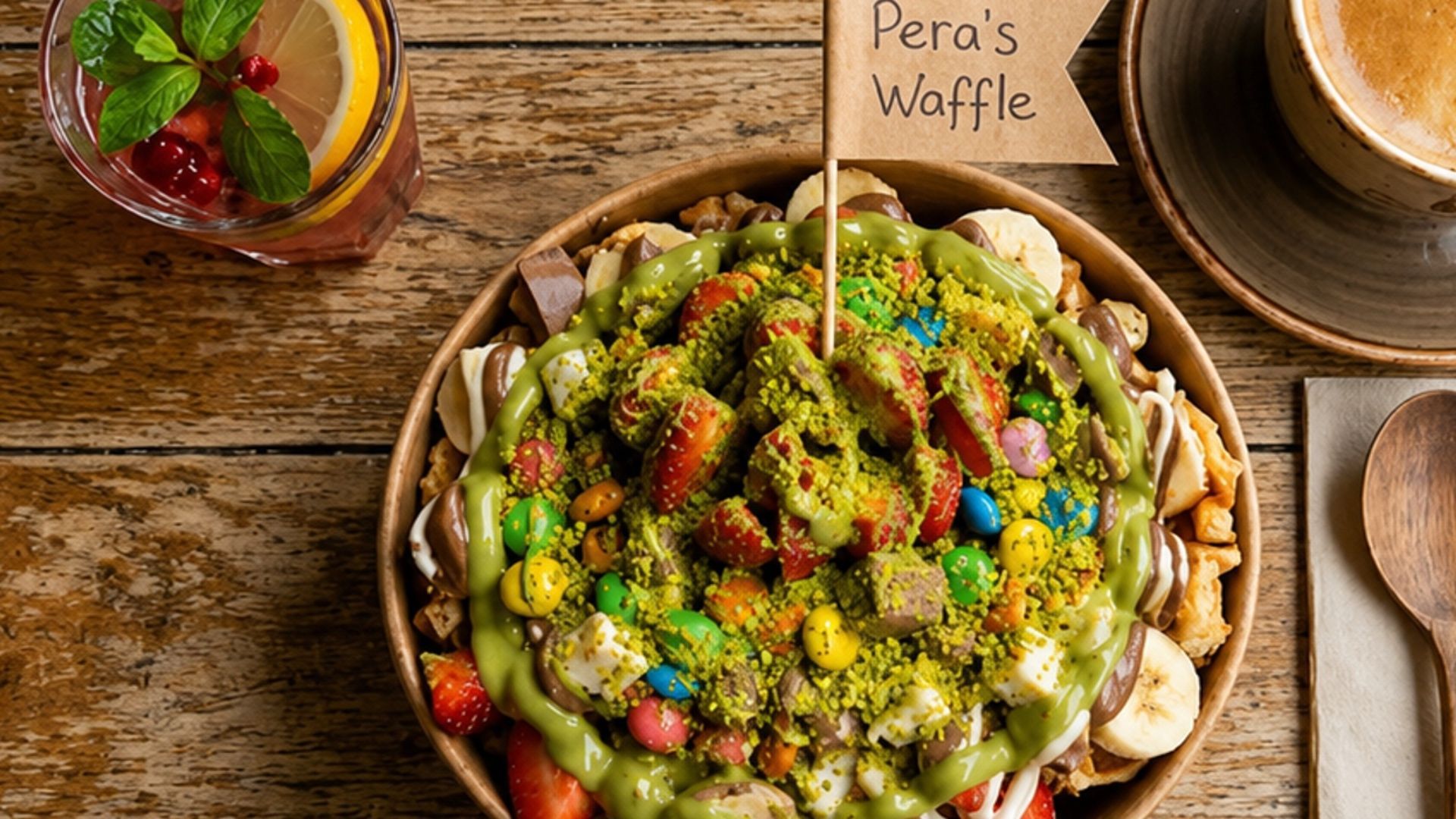 Pera’s Waffle vendor logo