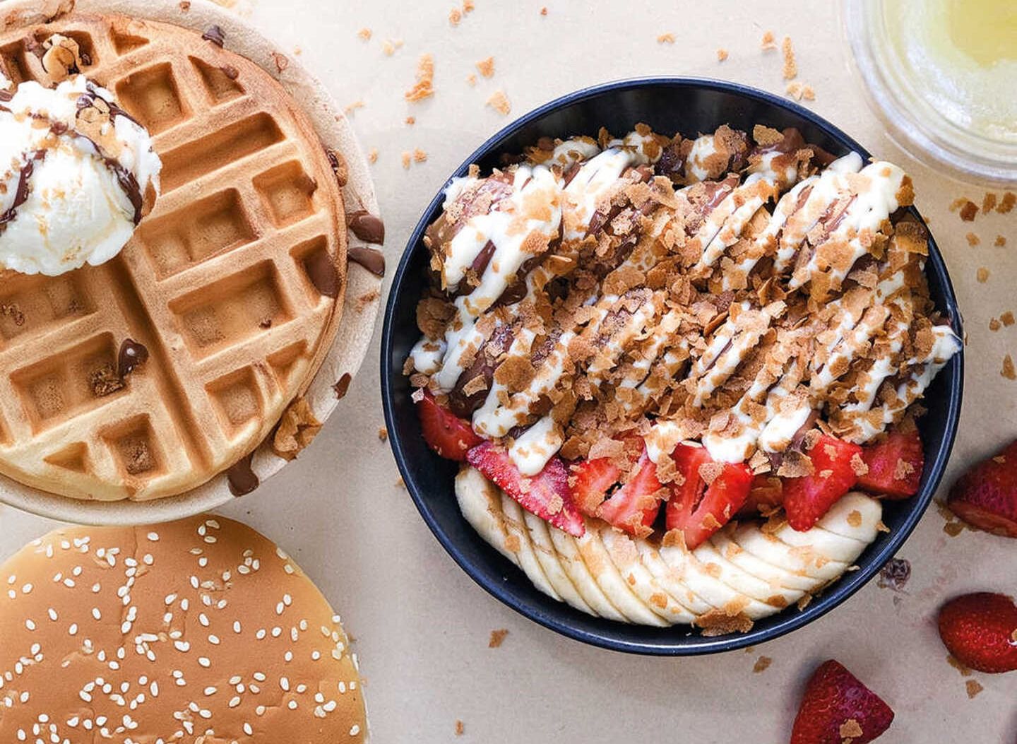 Nesh Waffle & Burger & Coffee vendor logo