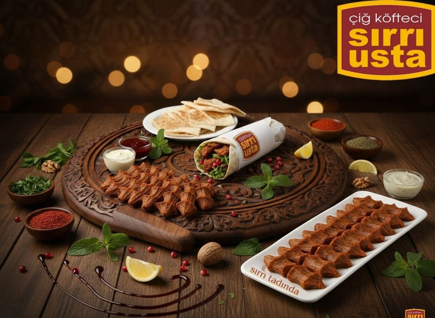 Sırrı Usta Çiğ Köfte vendor logo