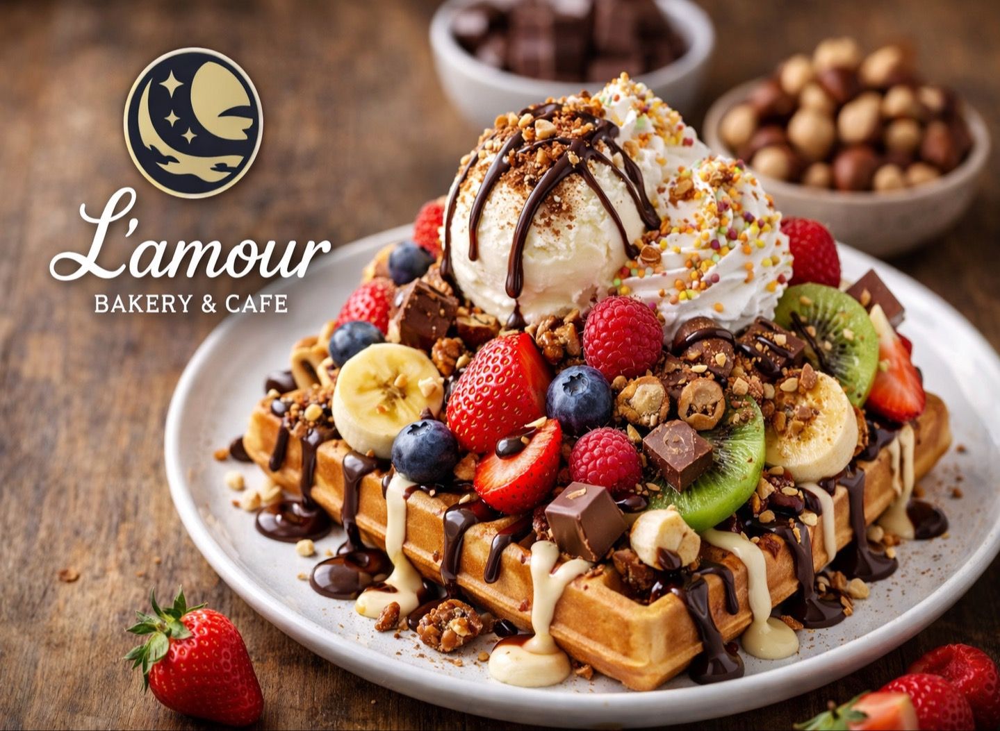 L'amour Waffle vendor logo