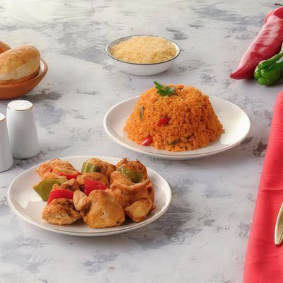 Tavuk Şiş & Bulgur Pilavı