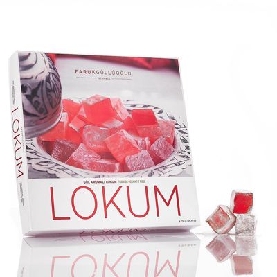Gül Aromalı Lokum (750 gr.)