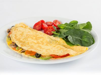 Sebzeli Omlet