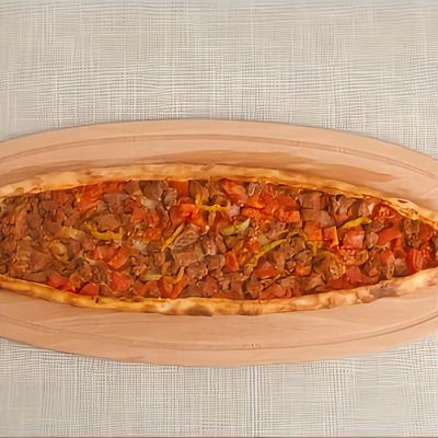 Kuşbaşılı Pide (Açık)