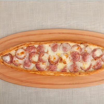 Sucuklu Kaşarlı Pide