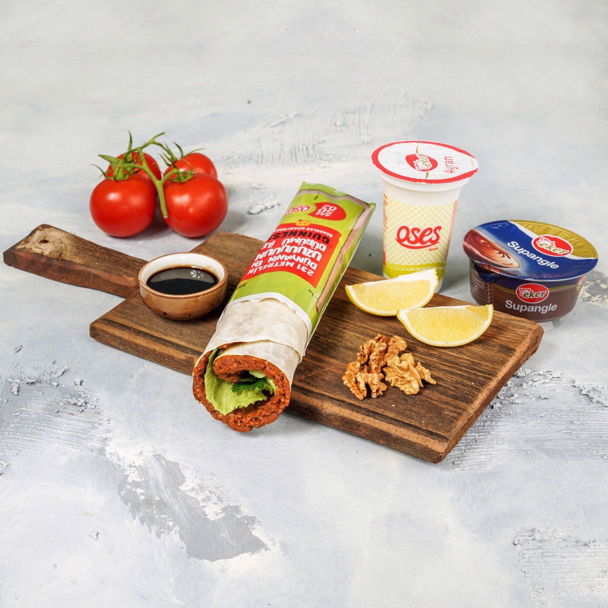 Çiğ Köfte Dürüm & Tatlı Menü