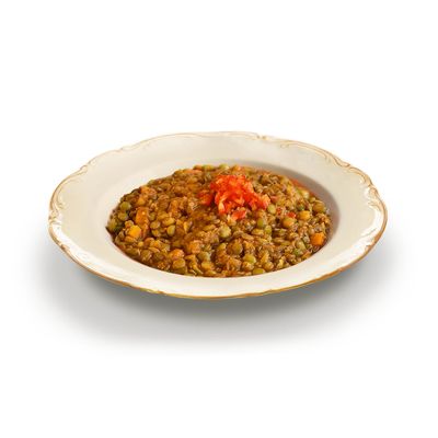 Kıymalı Yeşil Mercimek