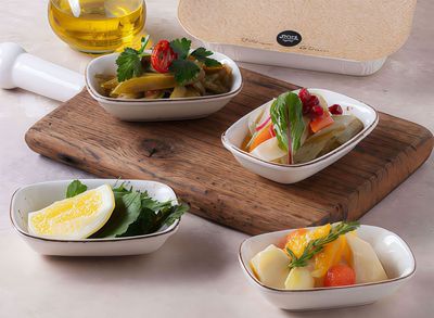 Dört Mevsim Zeytinyağı Tabağı
