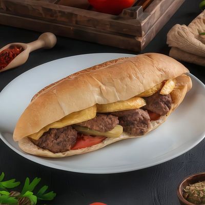 Yarım Ekmek Izgara Köfte