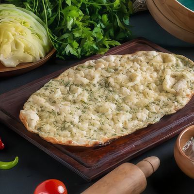 Beyaz Peynirli Lahmacun