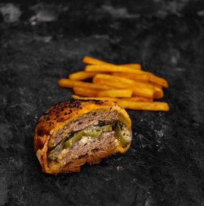 Calzone Jalapeno Burger