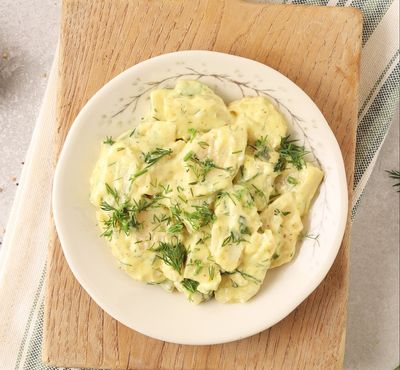 Ekşi Elmalı Hardallı Enginar Salatası (250 gr.)