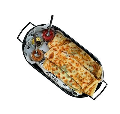 Sucuklu Kaşar Peynirli Gözleme