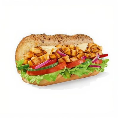 Teriyaki Tavuk Sandviç (15 cm.)