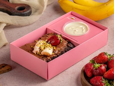 White Chocolate Brownie