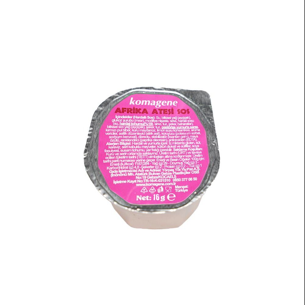 Afrika Ateşi Sos (16 gr.)