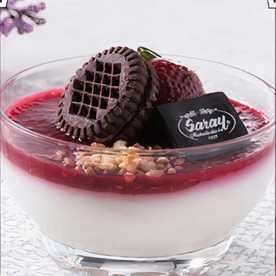 Frambuazlı Muhallebi