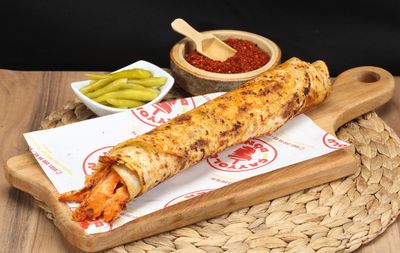 Hatay Usulü Tavuk Döner Dürüm
