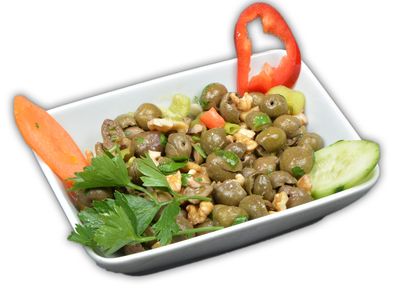 Yeşil Zeytin Salatası