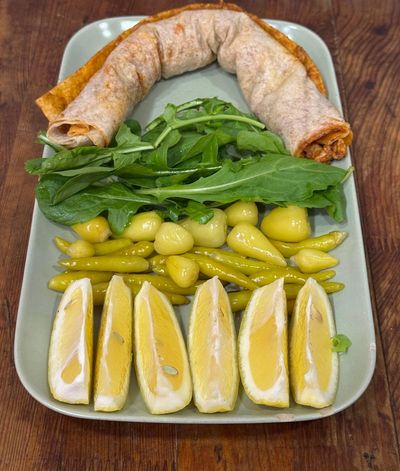 Duble Etibol Tavuk Tantuni Dürüm