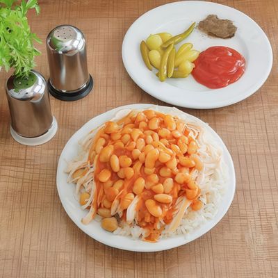 Tavuklu Pilav Üstü Kuru Fasulye