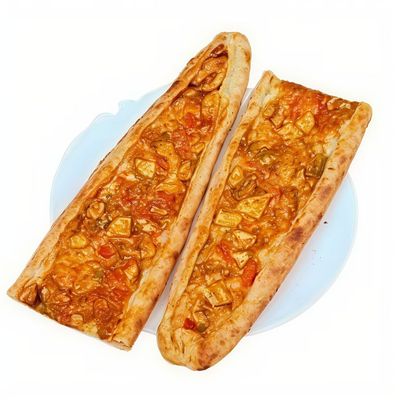 Tavuklu Kaşarlı Pide
