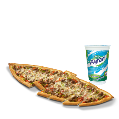 Kuşbaşılı Kaşarlı Pide Menü