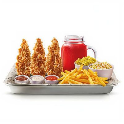 Cajun Tenders 3'lü Menü
