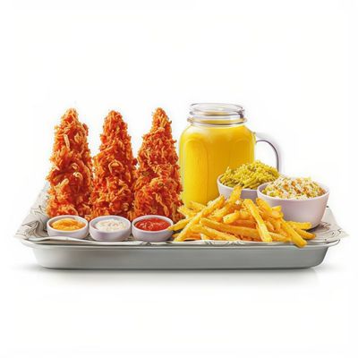 Paprika Parmesan Tenders 3'lü Menü