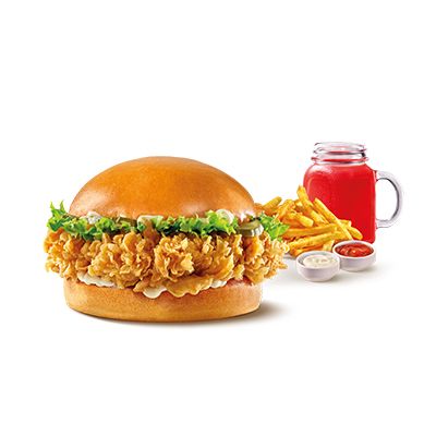 Chicken Burger Menü