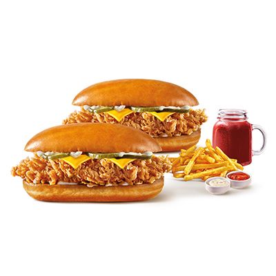 Cheese Tenders Royale Menü