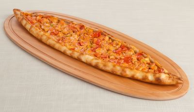 Tavuklu Pide (Açık)
