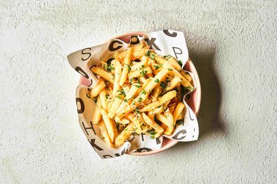 Trüflü Parmesanlı Patates Kızartması