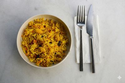 Vegan Özbek Pilavı (Glütensiz)