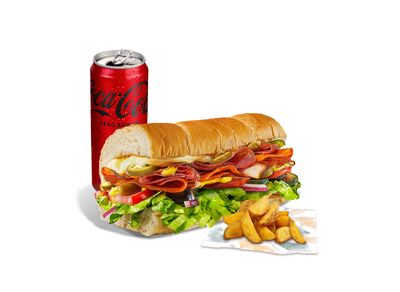 İtalyan B.M.T. Sandviç (15 cm.) Menü