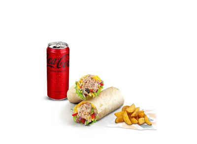 Duble Ton Balıklı Dürüm Menü