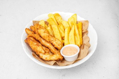 Çıtır Tavuk & Baharatlı Patates Kızartması