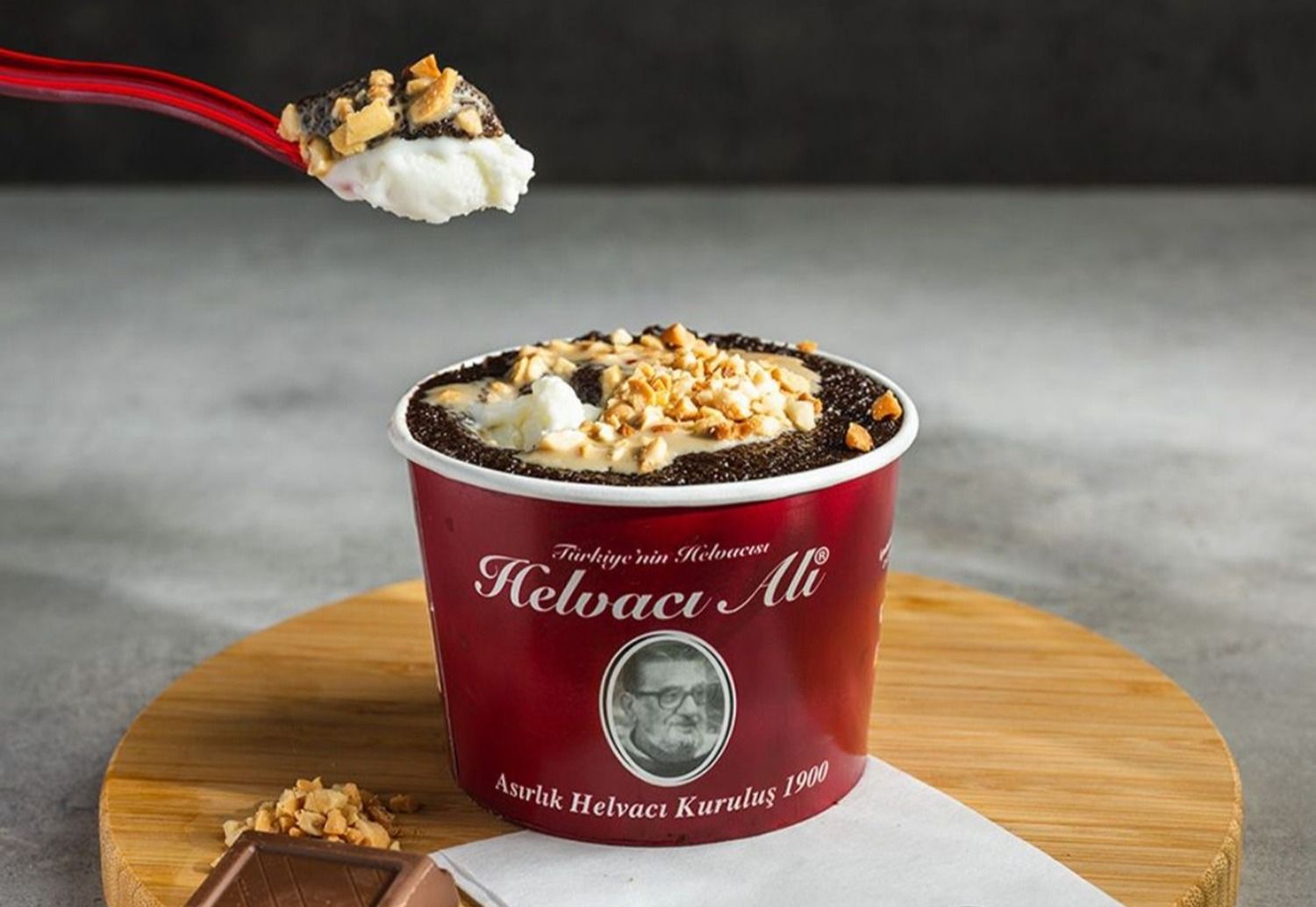 Dondurmalı Çikolatalı İrmik Helvası (Büyük)