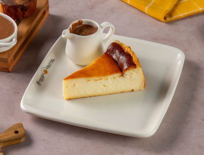 Sütlü Çikolatalı İspanyol Usulü Cheesecake