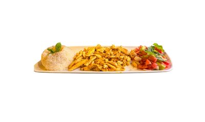 Köri Soslu Tavuk Tantuni
