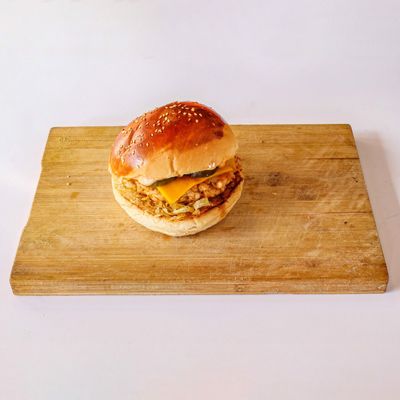 Cheddarlı Chicken Burger