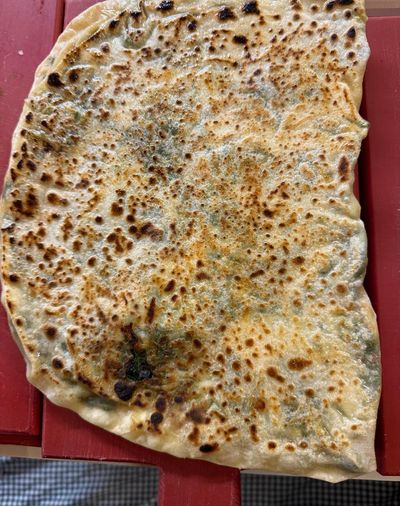Patlıcanlı Kaşarlı Gözleme