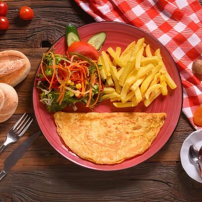 Kaşarlı Omlet