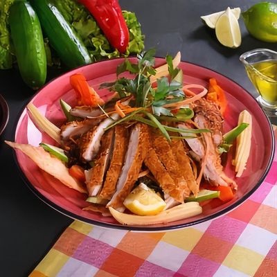 Çıtır Tavuk Salata