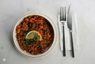 Kinoalı Kısır (Vegan) (Glütensiz)