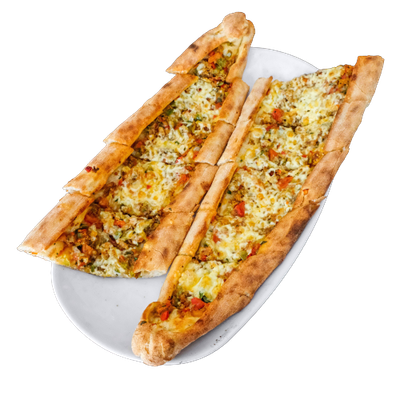 Kıymalı Kaşarlı Pide