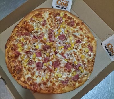 Sosisli Pizza (Büyük Boy)