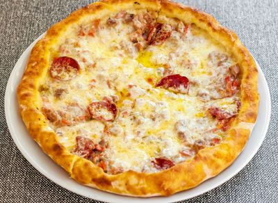 Yumurtalı Yağlı Pide (Açık) (Yuvarlak)