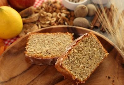 Limonlu & Haşhaşlı Kek (Dilim) (Glütensiz)